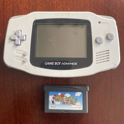 Gameboy Advance w/ Mario Game