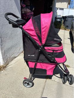 Pet Gear Pink Pet Stroller!