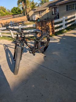 26" fat tire electric bike