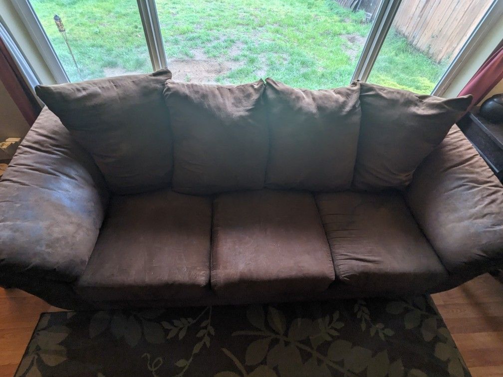 Brown Couches (Set) for Sale in Port Orchard, WA OfferUp