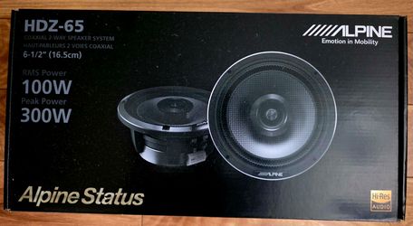 Hdz -65 alpine speakers
