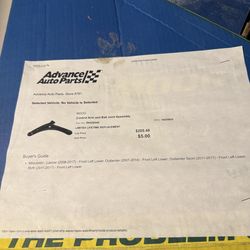 Control Arm and Ball Joint