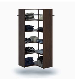 Corner Bookshelf - Mounted