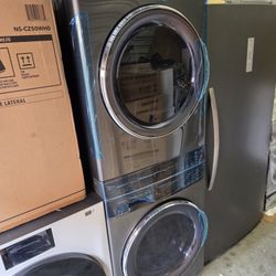 Electrolux Stackable Washer And Gas Dryer 
