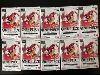 Bandai One Piece Card Game ROUND1 Promotion Pack ( 10 packs )