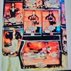 Barbie Harley-Davidson Full Collection Plus The Motorcycle 1200 Firm All Perfect Never Out Of Box