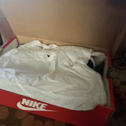 Nike shoes they are new and never used them. You never open them in the box. I left them inside the box