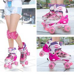 Adjustable Roller Skates for Girls