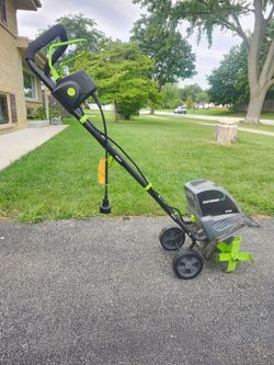 Earthwise TC70010 10 Amp Corded Electric Tiller Cultivator Garden Rototiller