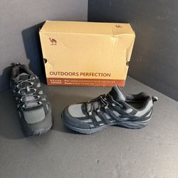 Camel Crown Men’s Hiking/Work Boots Size 11 Black