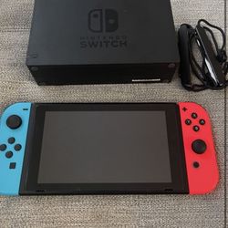 Nintendo Switch With Mario Odyssey, Zelda And More Fantastic Condition