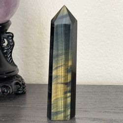 Blue & Yellow Tiger’s Eye Tower