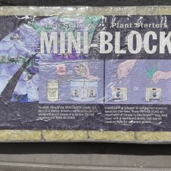 New 1.5” Mini Block Plant Starters 