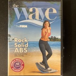 The Wave by The Firm: Rock Solid Abs With Allie Del Rio (DVD, 2008) New Sealed