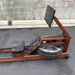 ERGATTA WATER ROWER Rowing Machine…. Home Gym Fitness….