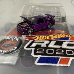 2020 Rlc Nissan Skyline GTR Bnr34 Purple - 