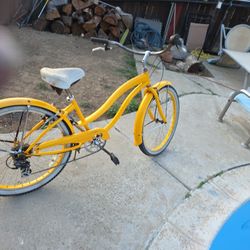 Micargi Step Thru Commuter 7 Gear Bycycle