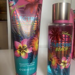 Victoria’s Secret Electric Beach Lotion and Mist Set