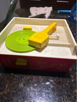 1971 Kids  Fisher Price record player