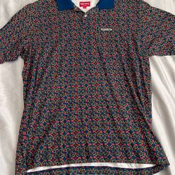 Supreme Bridle Print Polo