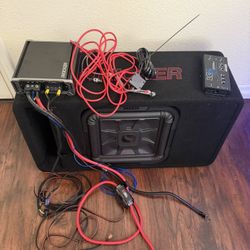 Kicker 12” Sub Woofer Setup