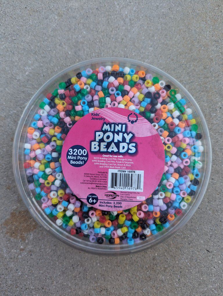 Mini Pony Beads