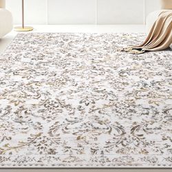 Pick Up From Mount Juliet 37122.. New Beautiful 6'x9' Machine Washable Living Room Area Rugs classic Vintage Rugs for Indoor Floor Home Office ,dinin