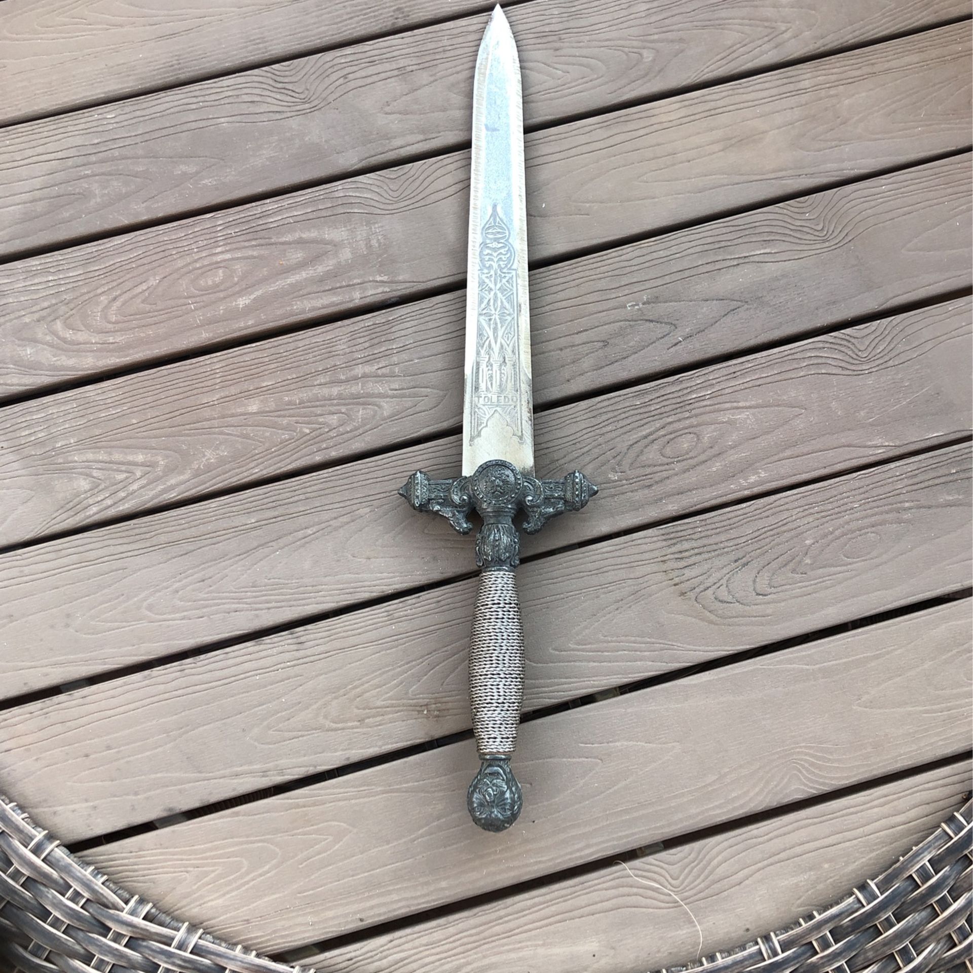 Toledo Dagger Made In Spain