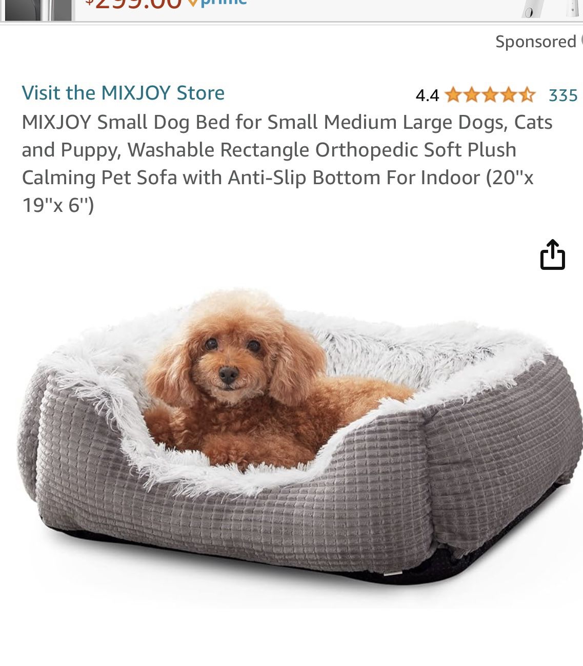Small Dog Bed 