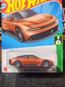Hot Wheels Delorean Alpha 5