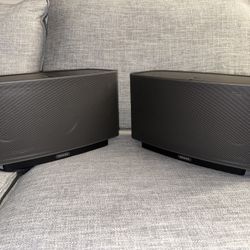 2 Sonos Play 5 Black Excellent Condition