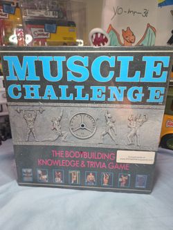 Muscle Challenge : The Bodybuilding Knowledge And Trivia Board Game - Brand New