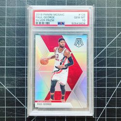 2019 Paul George Mosaic Silver PSA 10