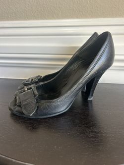 Authentic Fendi buckle heels