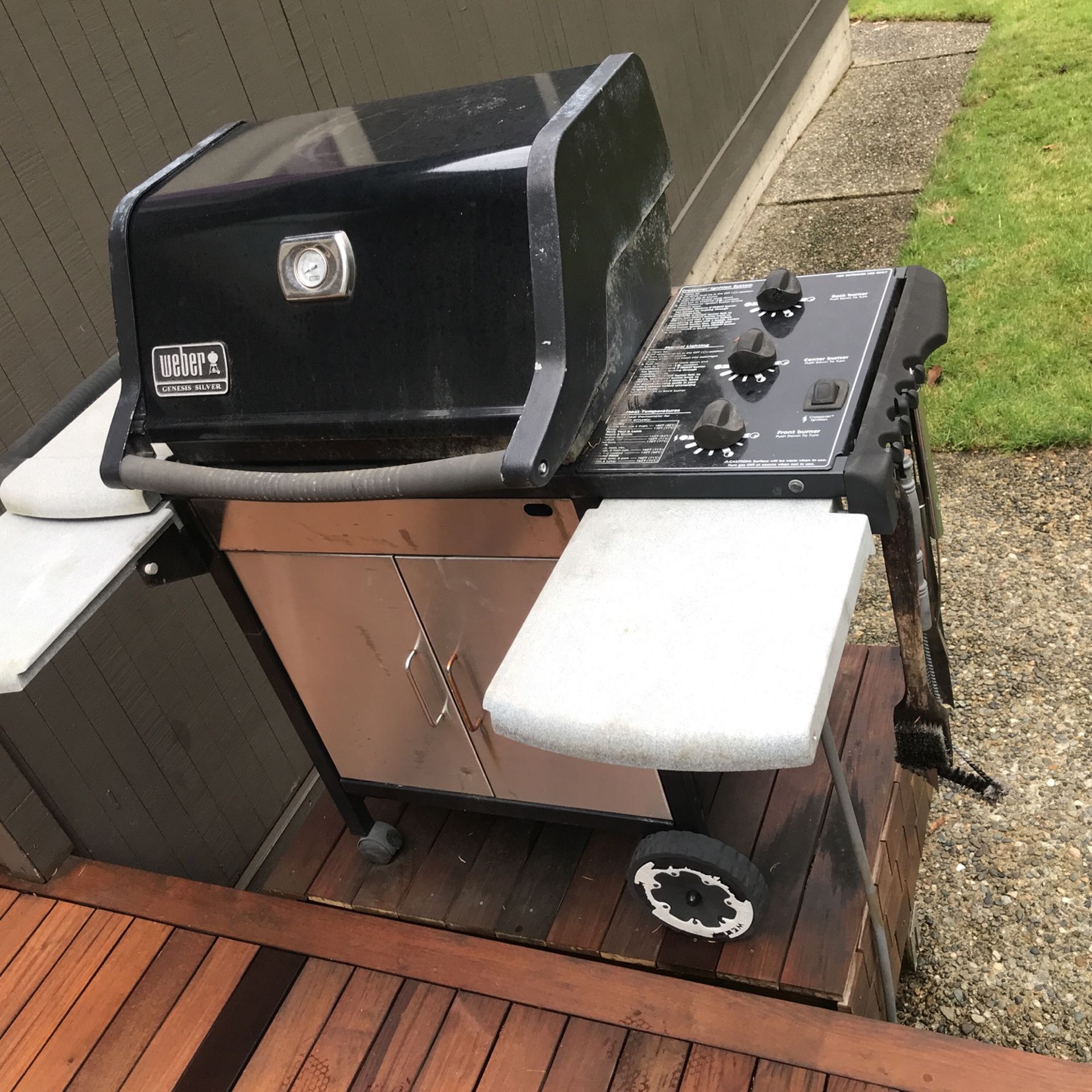 Weber Genesis Silver Natural Gas Grill