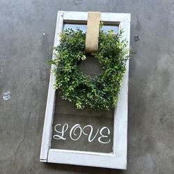Rustic Love Wall Decor