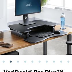 Varidesk Pro Plus 30 Sit/Stand Desk Top