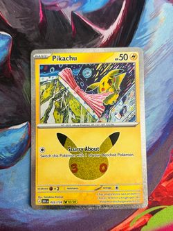 Pikachu #32 Pokemon TCG 30th Celebration Anniversary