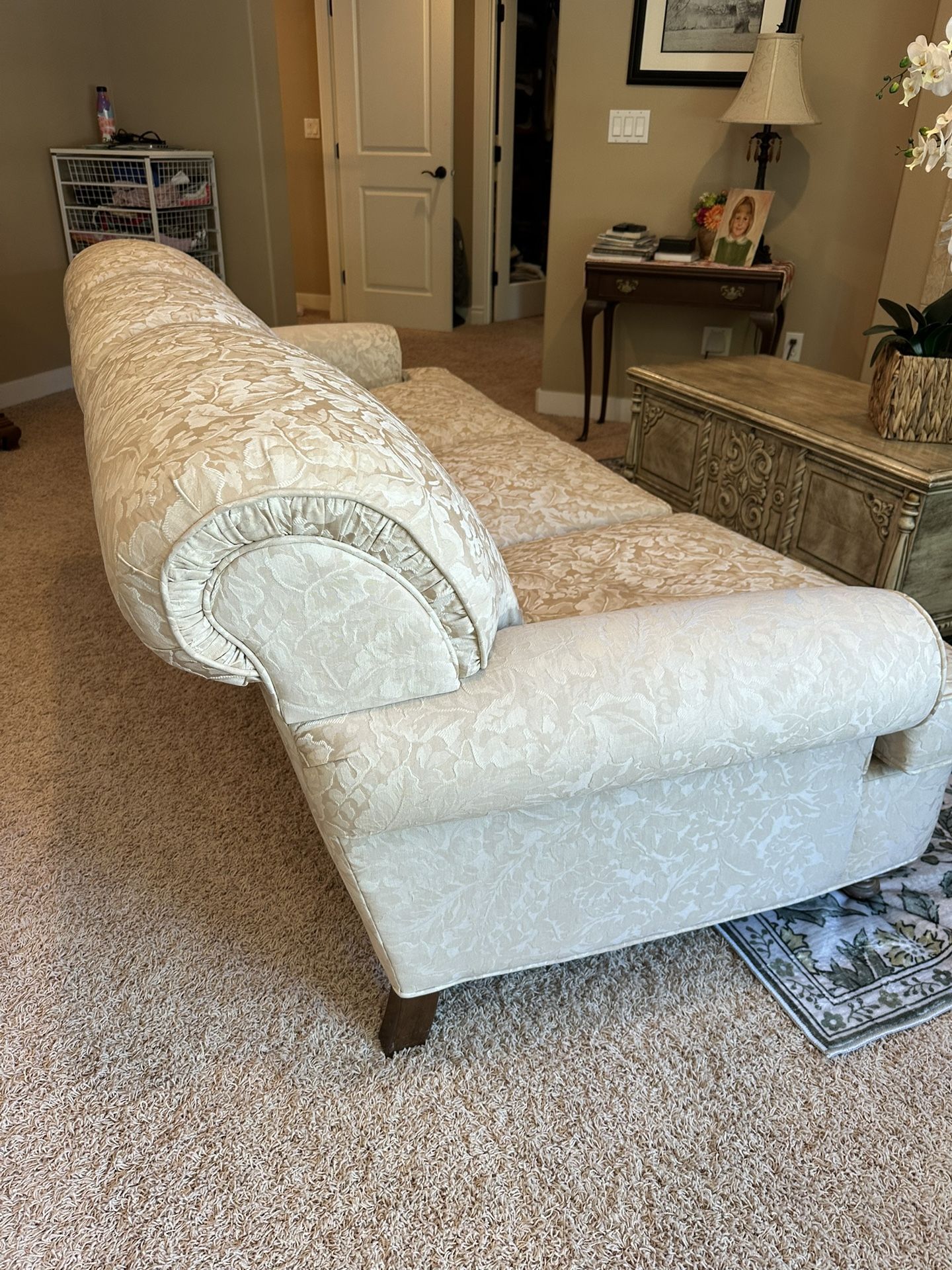 Beautiful Damask Sofa
