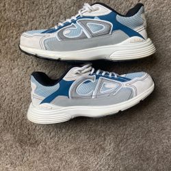 Dior B30 Sneakers Blue Grey White