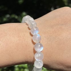 9mm Gorgeous Moonstone Bracelet 