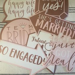Bridal Shower Props