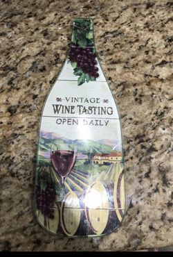 Spoon rest wine decor