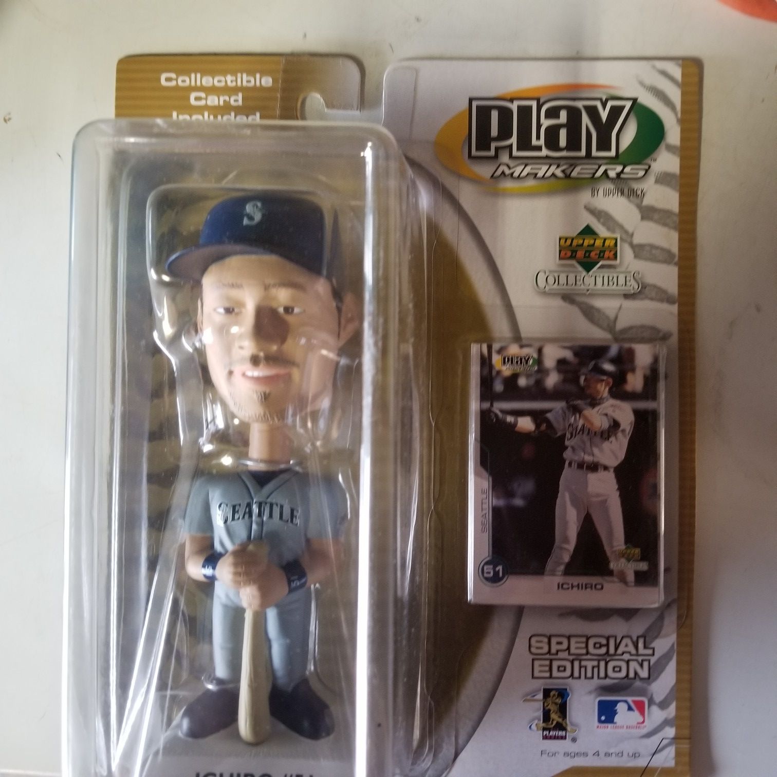 Ichiro Suzuki Rookie Card & Bobblehead
