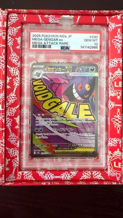 Mega Gengar Ex #230 PSA 10