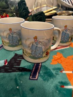 Set of Disney Cinderella Mugs