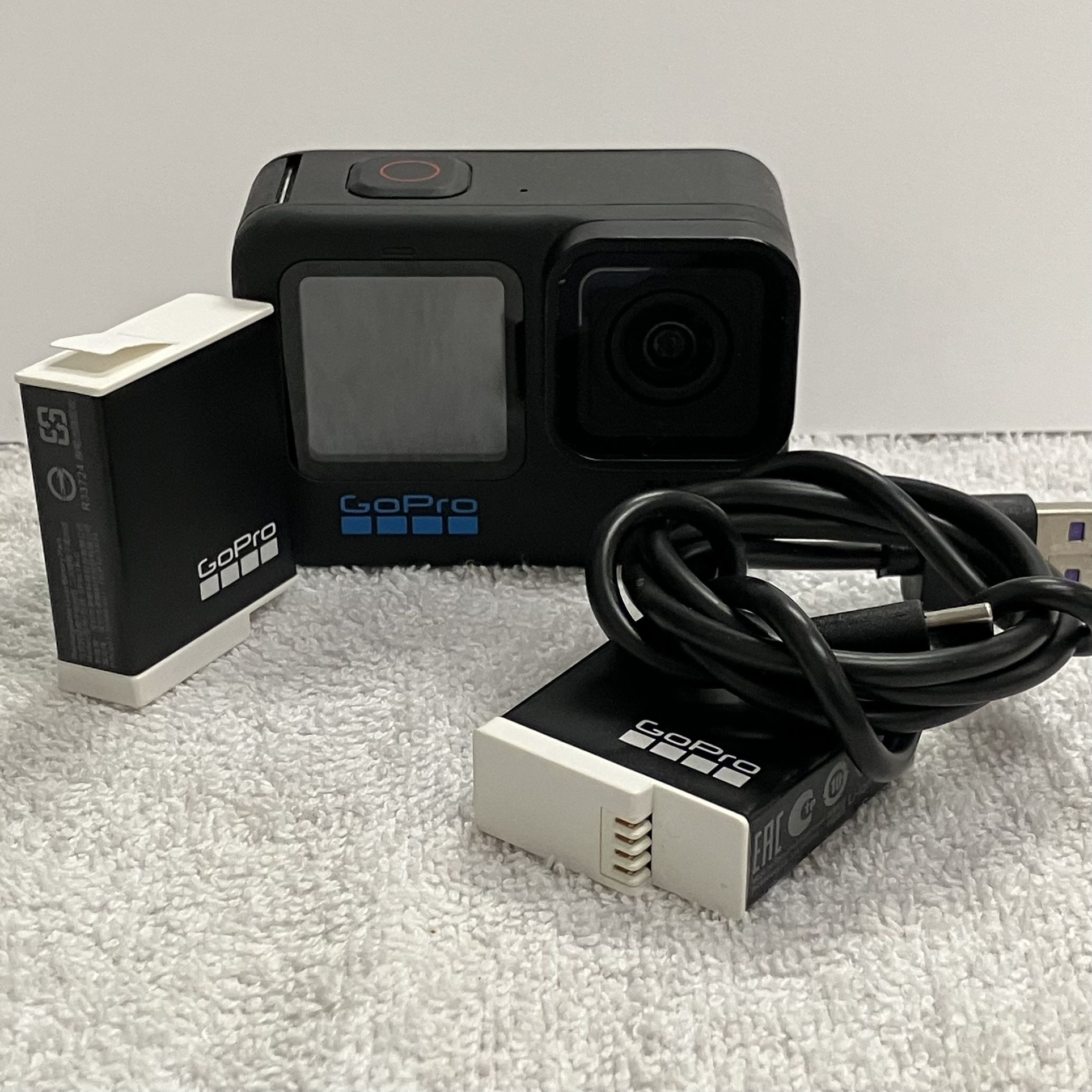 Go Pro Hero 10 Black with 2 extra batteries