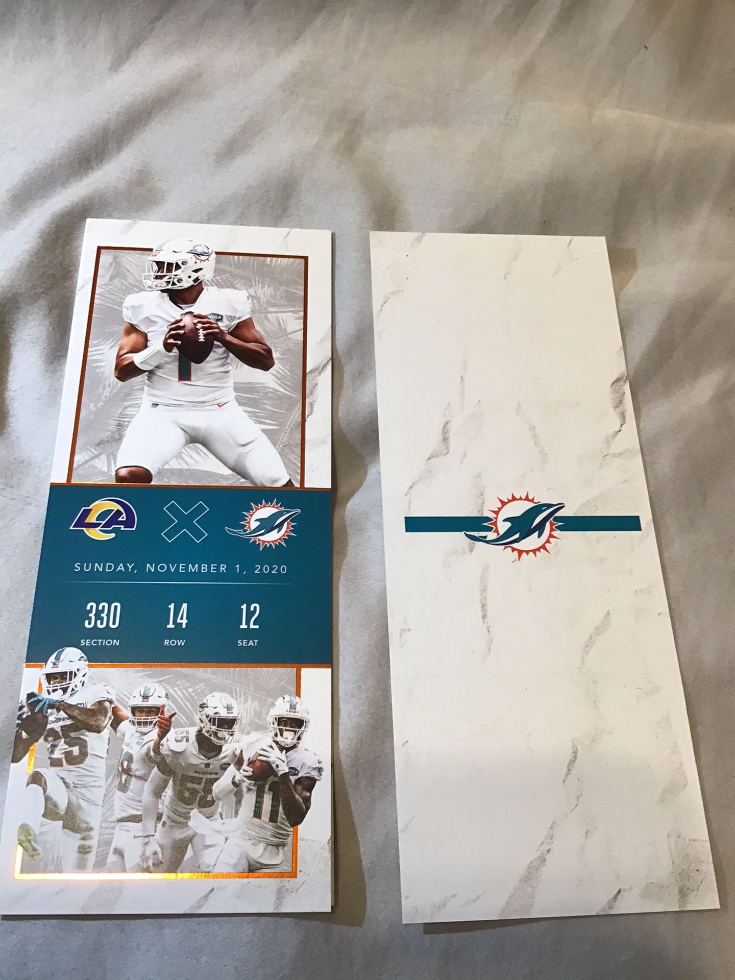 Tua Tagavailoa Commemorative Ticket