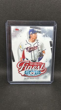 Jung Hoo Lee 2026 Topps Finest World's Finest