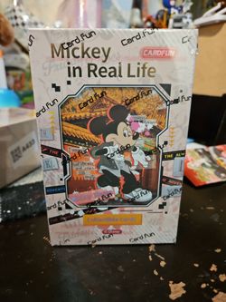 Mickey in Real Life Collectible Cards Box